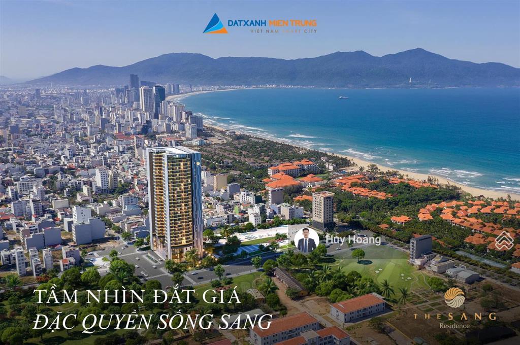 Căn hộ sở hữu lâu dài tầng 22 view trực diện biển mỹ khê  full nội thất 5*  khu phố tây an thượng