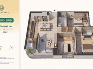 Căn hộ cc thanh toán 10% ký hdmb 4,8 tỷ, 87m2, 3pn, 2wc. miễn lãi 3 năm. cạnh bên vạn phúc city