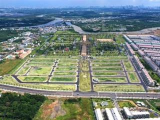 Đất nền sổ đỏ cạnh nhà bè quận 7, mặt tiền lê văn lương, sát bên kcn long hậu, 80m2
