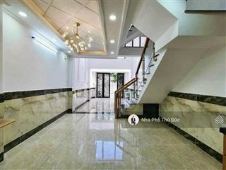 Nhà 4 tầng siêu đẹp đường số 1, long trường  đường xe tải
