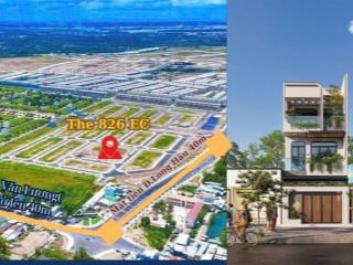 Sở hữu ngay đất nền 2 mặt tiền, tt trước 1t2 nhận ngay nền đẹp, mặt tiền đ. long hậu 40m