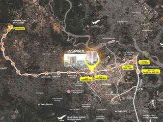 Bán căn 1pn aspira  căn hộ smart home khu vực tod, cạnh metro số 1, vành đai 3 siêu hiếm