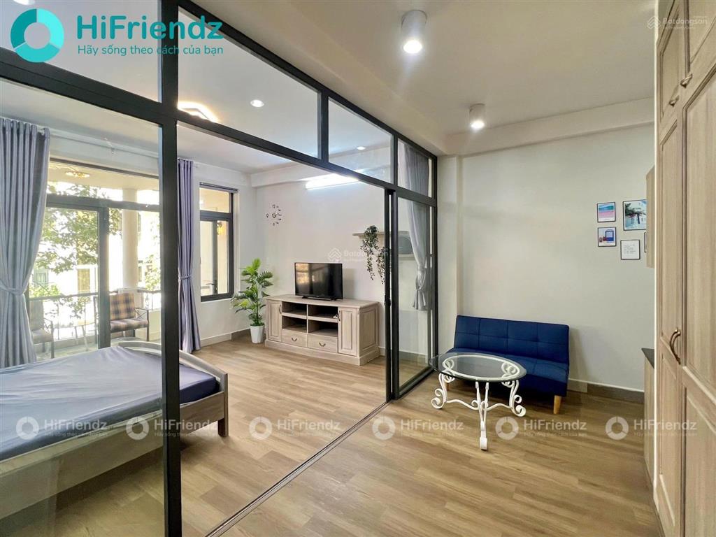 Cho thuê căn hộ 1pn ban công sát bên q4, vincom trần trọng cung pmh, kcx secc vng, rmit, nttu, ufm