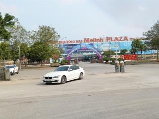 Bán đất lô góc quang minh plaza, mê linh gần kcn quang minh