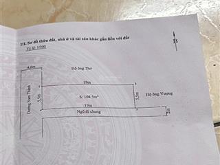 Bán nhanh lô đất 2 mặt tiền, chia được 2 lô tại nam thành, đông hải 1