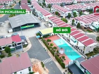 Bán căn liên kế vườn kđt oasis, 70m2 full thổ cư, view hồ bơi, sổ hồng sẵn, giá 1,43 tỷ