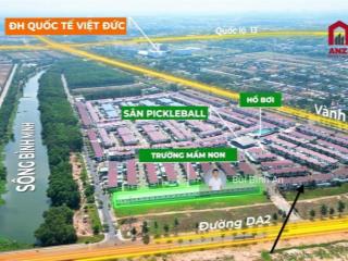 Cần bán căn 1 trệt 1 lầu, 80m2 tại kđt oasis, mỹ phước, bến cát, sổ hồng riêng, công chứng ngay