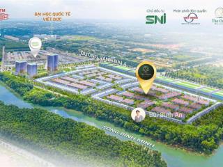 Sắp mở bán dự án the oasis riverside  vị trí độc tôn 2 mặt tiền đường  2 mặt tiền sông