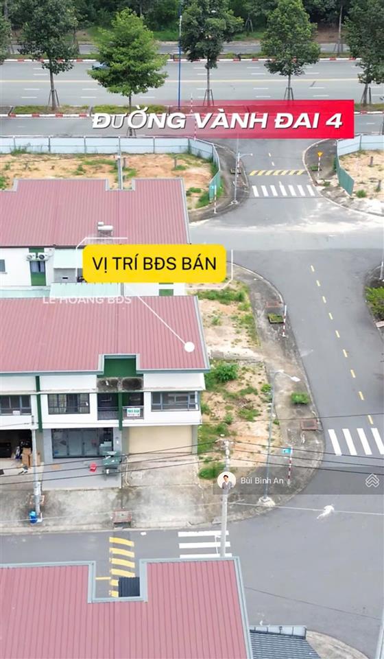Bán căn góc shophouse 157m2 full thổ cư, sát hồ bơi kđt oasis, trục đường thông, dân ở đông, sổ sẵn