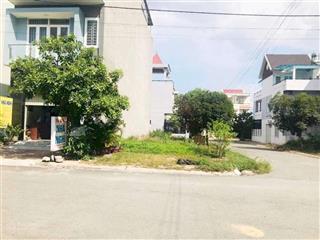 Bán lô đất đẹp góc 2 mặt tiền đường nhựa, khu dân cư đông đúc, dt 6x17m, 1 tỷ 250 triệu