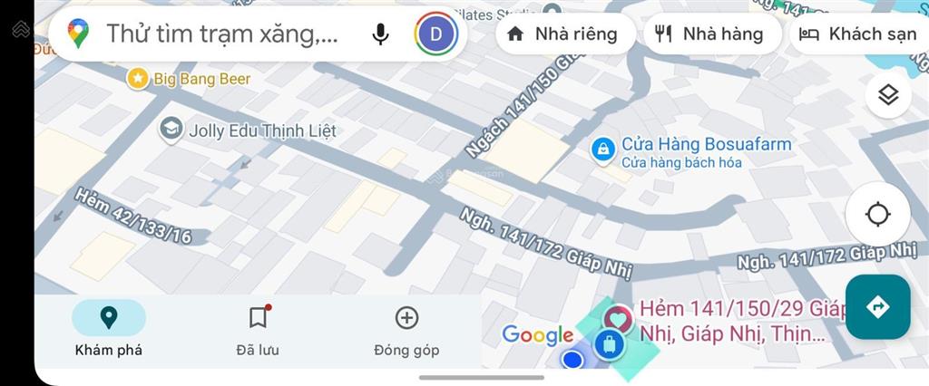 Chính chủ bán nhà riêng  mặt đường  40m2 (4x 10m). nhà sát tthc q. hoàng mai, cv yên sở, gamuda