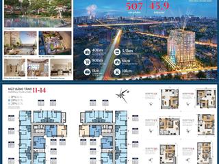Căn hộ thủ đức happy one sora, giá dự kiến từ 2tỷ1/căn ngân hàng vcb hỗ trợ 70%, mua trực tiếp cđt