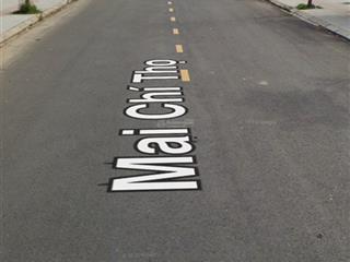 Bán lô góc 2 mặt tiền đường mai chí thọ