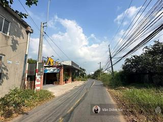 Bán đất mặt tiền nhựa đăng mỹ, dt 151m2 giá 1tỷ 2 tân trụ, long an