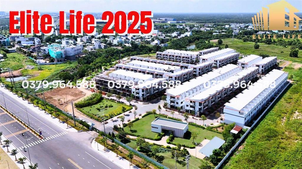 Bán nhà phố elite life, đt826e, long hậu, giá 3,9 tỷ, 80m2, mở bán 100 còn lại, chiết khấu 11%