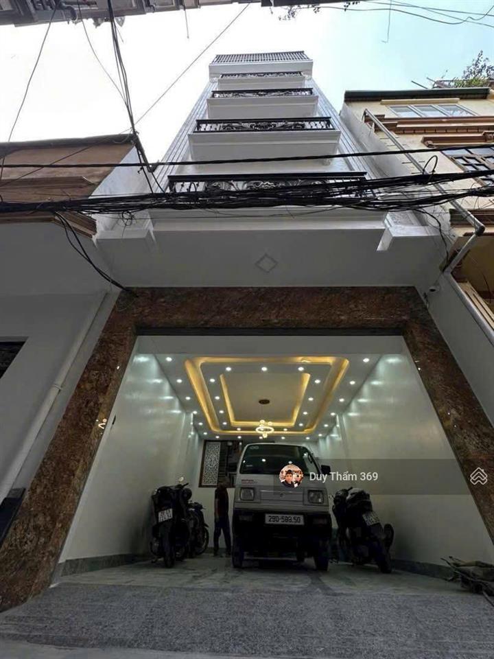 38m2 | 5,65 tỷ | 6 tầng | thang máy chạy vù vù | gara ô tô | trịnh văn bô phóng tít mù