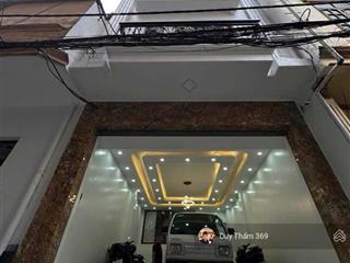 38m2, 5,65 tỷ, 6 tầng, thang máy chạy vù vù, gara ô tô, trịnh văn bô phóng tít mù