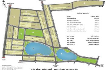 Đất khu đô thị trảng kèo  bờ hồ tân an, hội an