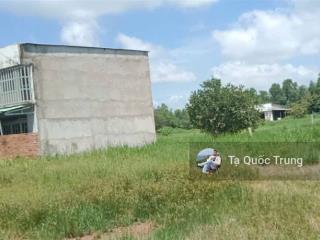 Bán lô đất nằm ngay mtđ.bùi thanh khiết. t.t tân túc, bình chánh, hồ chí minh. 120m2 thổ cử, shr.