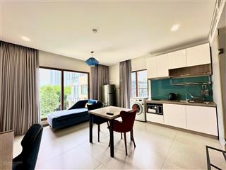Cho thuê căn hộ 1 phòng ngủ  hồ bơi  sauna cao cấp gần cầu sài gòn, thủ thiêm, đảo kim cương