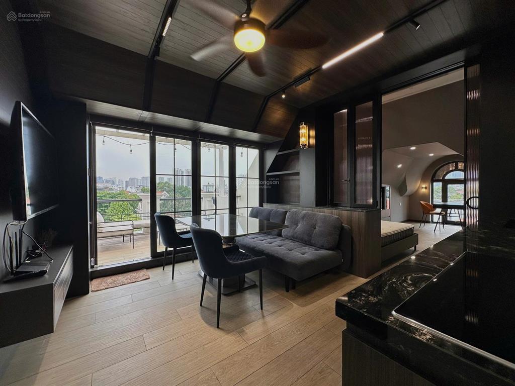 Penthouse 1 phòng ngủ cao cấp 60m đầy đủ tiện nghi  gym hồ bơi  đỗ oto free  tại thảo điền