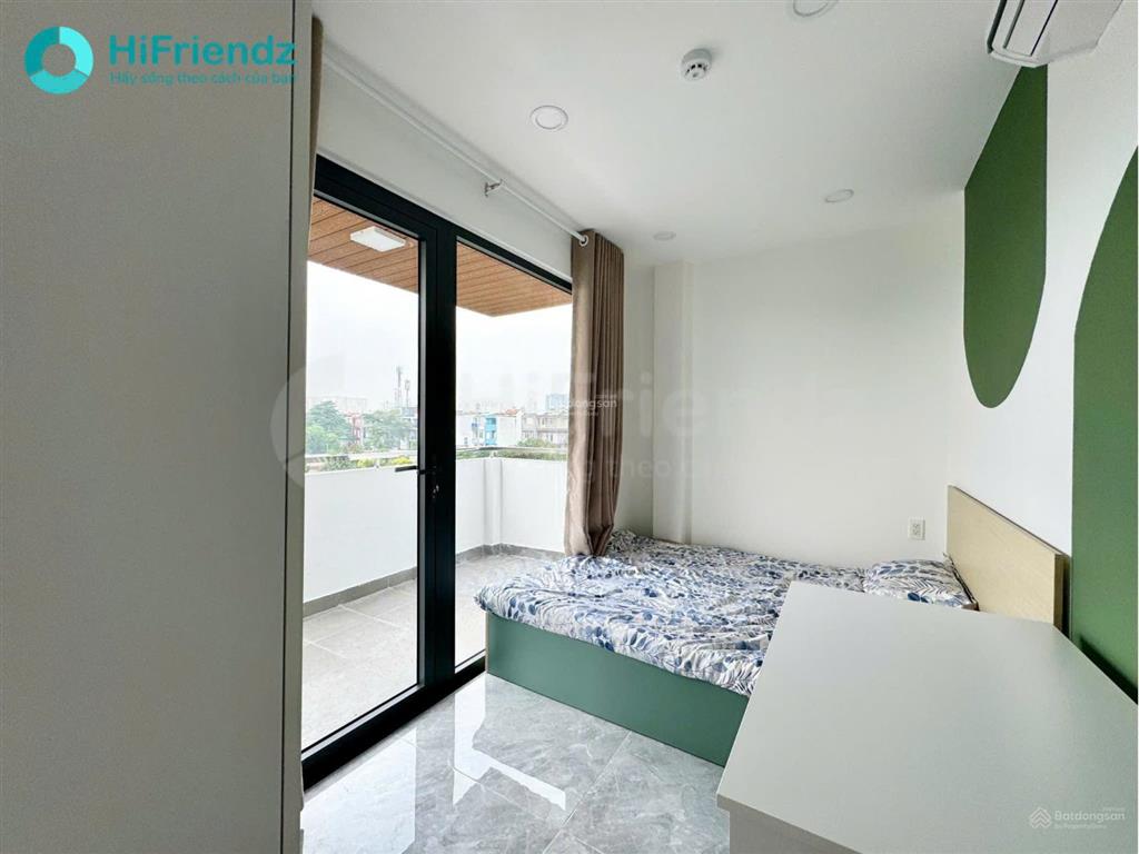 Căn hộ 1 phòng ngủ phòng khách bếp riêng biệt thoáng mát  ban công  full nội thất gần cầu sài gòn