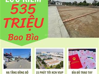 Bán đất 75m2 tại lưu kiếm, thủy nguyên, hải phòng chỉ với 535 triệu