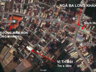 Đất thổ cư gần ubnd xã long khánh