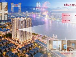 Hiếm! căn hộ cao cấp 2pn view biển có giá chỉ 60triệu/m2  peninsula da nang. hotline 0913 816 ***