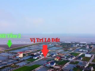 Đất nền mặt biển sát quất lâmnam định, sát bãi tắm, cạnh flamingo, full thổ cư, chính chủ giá rẻ