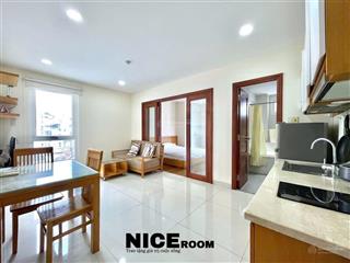 Căn hộ 1pn có view  ngay phạm viết chánh gần landmark 81  tòa nhà có thang máy hầm xe