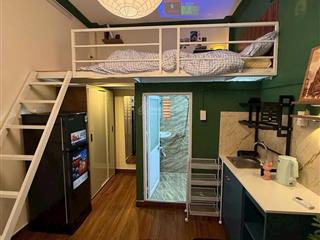 Cho thuê phòng có gác full nội thất mới 100% ngay bạch đằng , gần công viên gia định, an ninh tốt