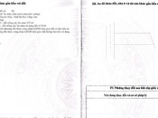 Bán đất 395 m2 mt nhựa kdc xã hoà bình