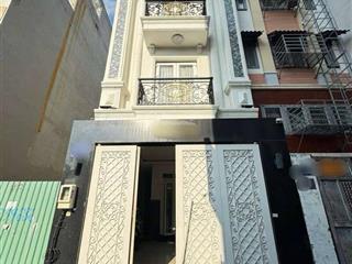 Khu phân lô  hẻm nhựa xe tải 6m  xe hơi ngủ nhà  83m2  4 tầng  14 tỷ