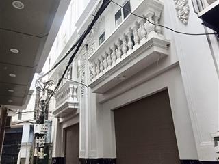 12 tỷ  6 tầng thang máy 35m2  mặt tiền 5m  full nội thất  ngõ thông tứ phía  vài mét ra phố .