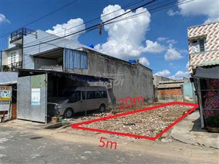 Bán đất 5*20 (100m2), shr. thị trấn hóc môn, hóc môn