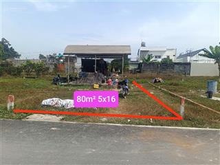 Lô đất 80m² tại tân thông hội, củ chi sổ riêng. giá 650 triệu
