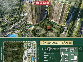 Bán căn hộ cc lumiere evergreen smart city, 2pn+1 căn góc 65m2, tầng đẹp giá nhỉnh 6 tỷ