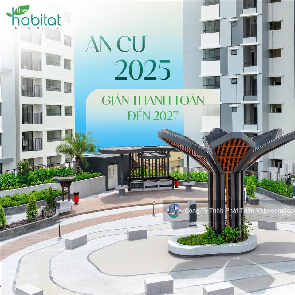 Mua căn hộ the habitat binh duong gđ3 sát aeon mall, bv quốc tế becamex ck đến 9%, nhận nhà ngay