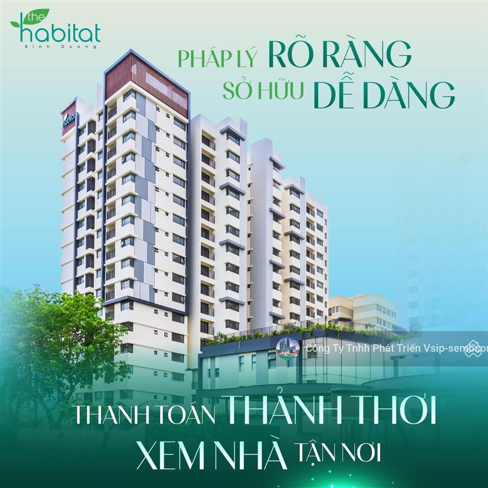 The habitat binh duong gđ3 giải pháp an cư cho chuyên gia tại vsip 1, pháp lý chuẩn, nhận nhà 2025