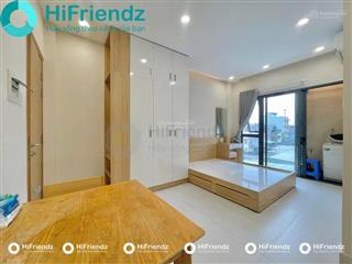Căn studio đầy đủ nội thất cao cấp, phòng thoáng mát, chỉ tính điện nước, không phí phát sinh