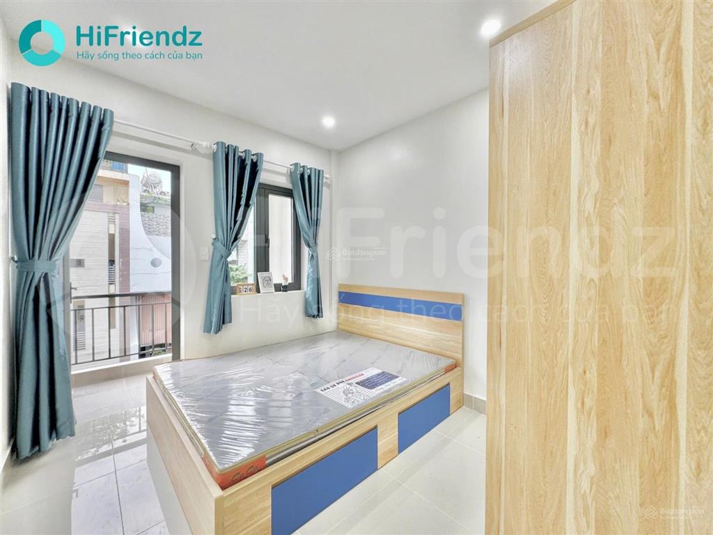 Cho thuê căn hộ dạng 1pn tách bếp, ban công riêng, được nuôi pet, nằm gần trường umt