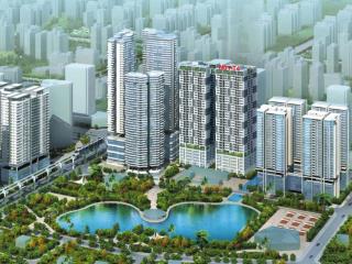 Căn góc 2pn, 87m², view hồ điều hòa cực đẹp n01t4 ngoại giao đoàn, full nội thất, sổ đỏ sẵn