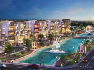 Bán nền shophouse thương mại mặt tiền 20m trung tâm khu dân cư long hậu, giá tốt đầu tư