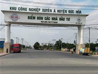 Lô đất thổ cư 4x20m gần chợ, dân cư đông, ngay cổng khu công nghiệp
