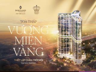 Chỉ cần 917tr sở hữu ngay căn hộ 5* 2pn golden crown hải phòng cam kết thuê lại dòng tiền 6%/năm