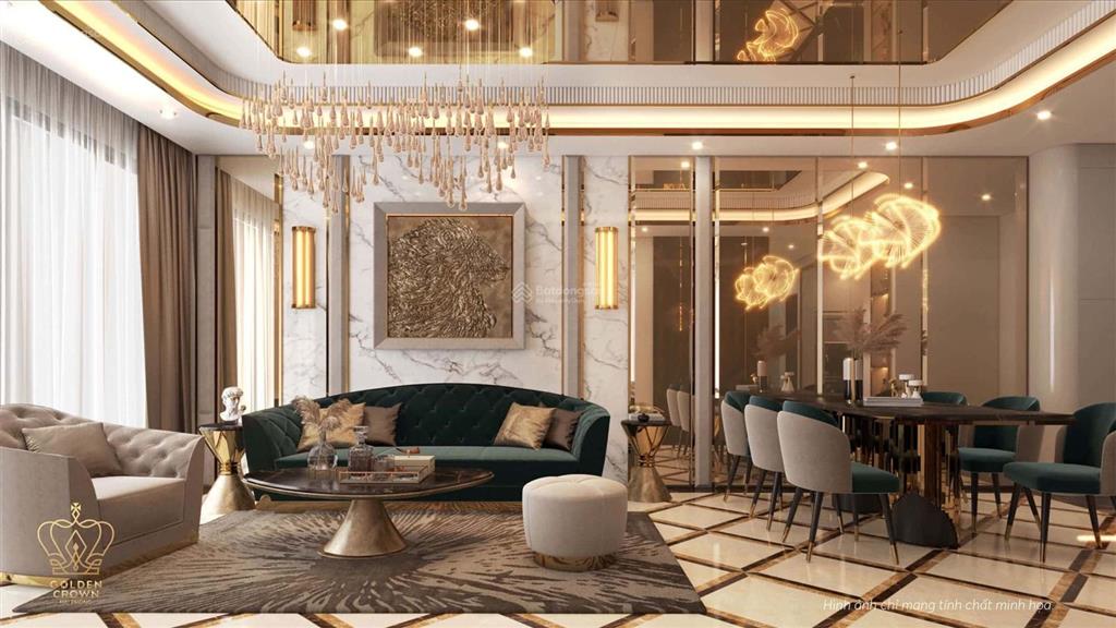 Chỉ cần 917tr sở hữu ngay căn hộ 5* 2pn golden crown hải phòng cam kết thuê lại dòng tiền 6%/năm