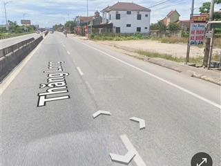 Bán đất mt ql 1a, thăng long, nghi liên, vinh, nghệ an, gần sân bay. 175m2. mt 7 mét. 6,2 tỷ