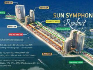 Căn hộ stu, 1br, 2br, 3br, duplex tại sun symphony | giá từ chủ đầu tư | chiết khấu lên đến 20.5%