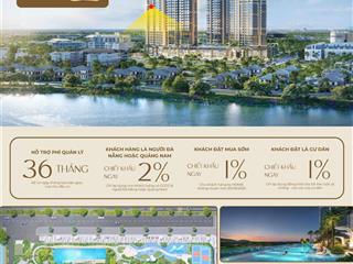 Ở hữu ngay căn hộ 5 sao 2pn masteri rivera đà nẵng view đỉnh, giá tốt